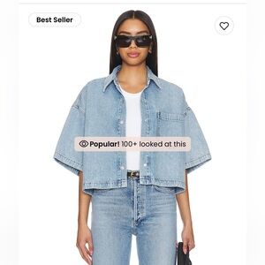 Agolde Rona Box Shirt